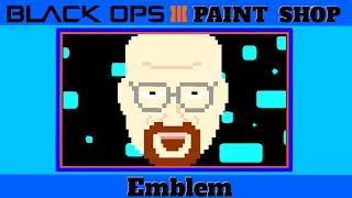 Black Ops 3 - 8Bit Walter White (Breaking Bad) Emblem Tutorial