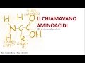 AMINO ACID SONG - Li chiamavano aminoacidi ...