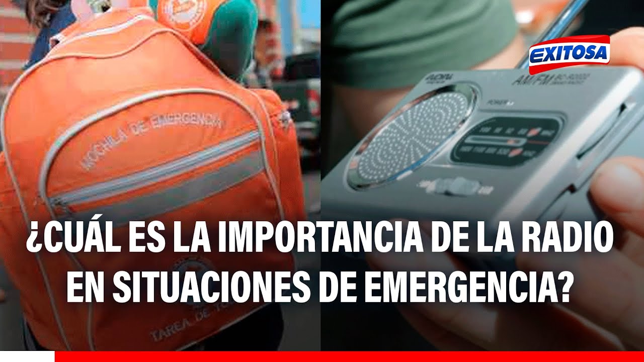 🔴🔵¿Cuál es la importancia de la radio en situaciones de emergencia? Indeci responde