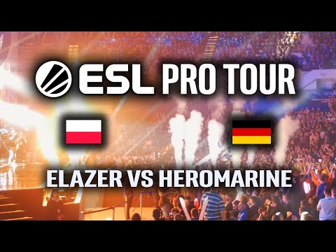 HIT! Elazer VS HeroMarine - ZvT - ESL Open Cup #117 Europe - polski komentarz