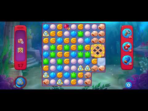 Fishdom Hard level 12224 no boosters フィッシュダム ハード