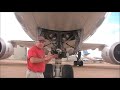 How to clean landing gear struts