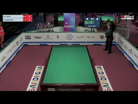 Longo Giuseppe VS Magnano Giuseppe - Campionati Italiani Carambola 2022/2023