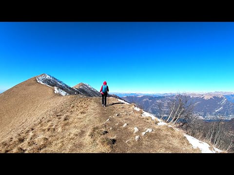 Monte San Primo dalle creste giro anello