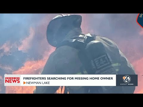 Firefighters searching for missing homeowner in Newman Lake