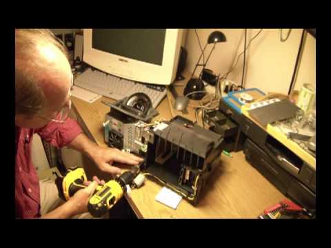 Mitsubishi TV DLP Chip Replacement.mpg