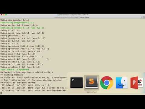 Comprehensive Ruby on Rails Tutorial Series
