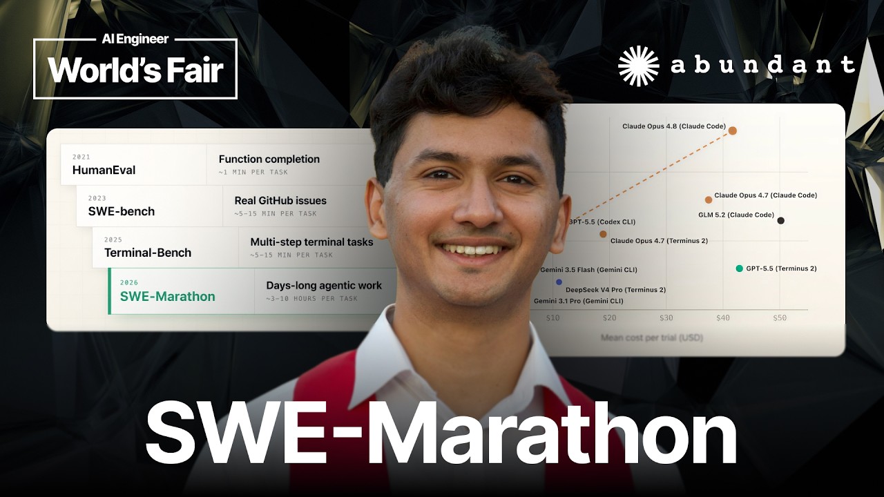 SWE-Marathon: Evaluating AI Coding Agents at Scale - AI Engineer