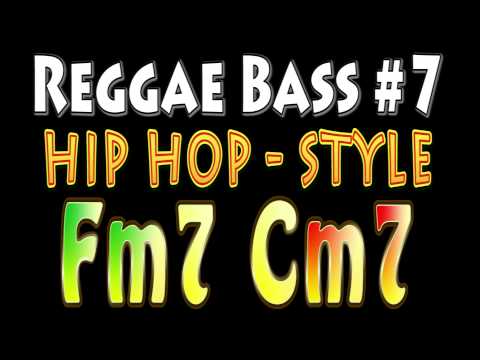 Reggae Backing Track for Bass #7 - hip hop style