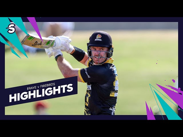Skipper Leads the Way | Brave v Firebirds – Match Highlights