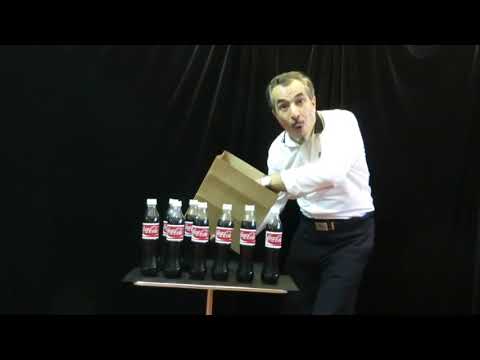 Appearing Cola Bottles from Paper Bag @dynamitemagicshop