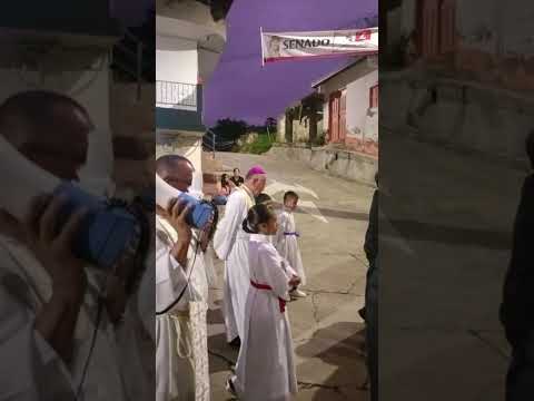 rezando el Rosario de la aurora Corregimiento Cedeño dé Yarumal Antioquia