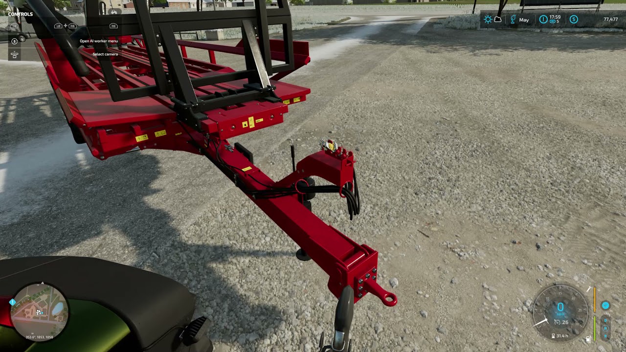 Farming Simulator 2022 - Head Tracking Test