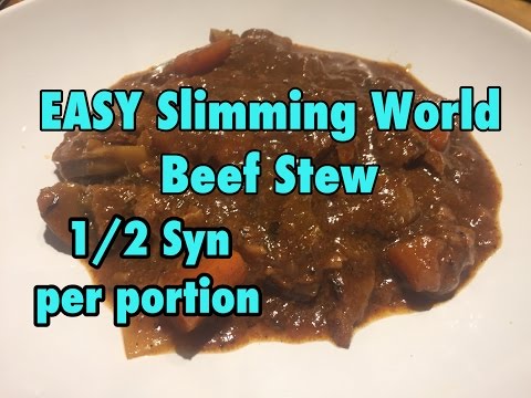 EASY Slimming World Beef Stew - 1/2 Syn