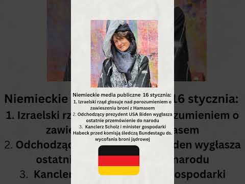 Niemieckie media publiczne 16 stycznia