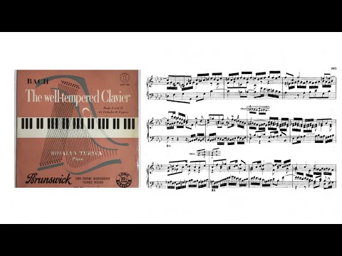 J. S. BACH - The Well-Tempered Clavier: Book 2 (Rosalyn Tureck) [1953]
