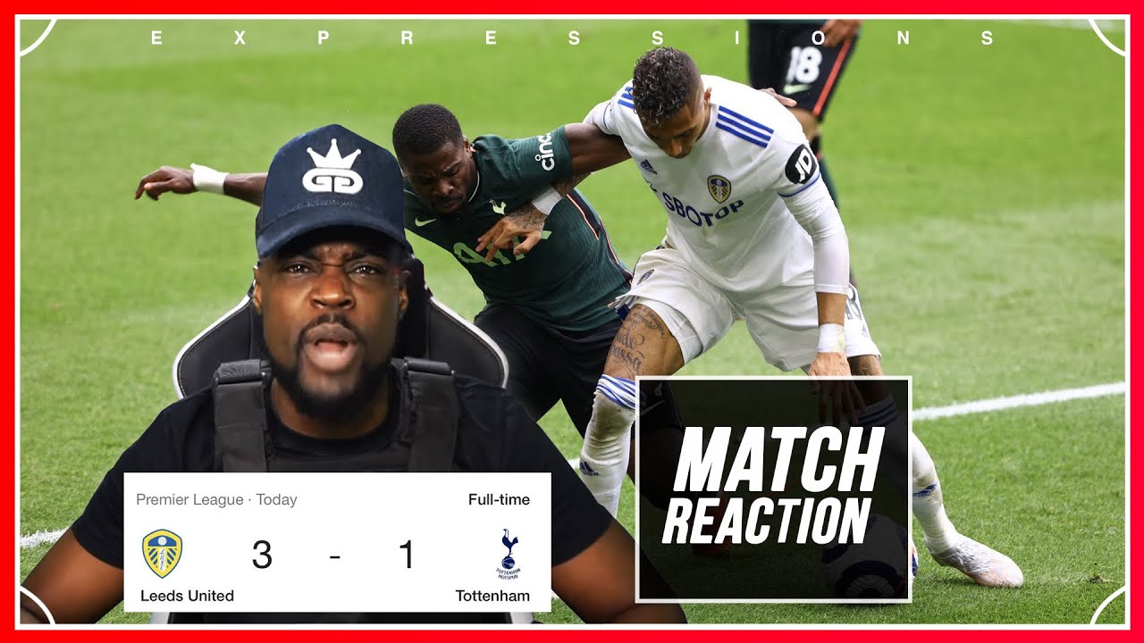 I NEVER THOUGHT THE SEASON COULD GET ANY WORSE!!! 🤬 Leeds (3) vs Tottenham (1) EXPRESSIONS REACTS