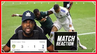 I NEVER THOUGHT THE SEASON COULD GET ANY WORSE!!! 🤬 Leeds (3) vs Tottenham (1) EXPRESSIONS REACTS
