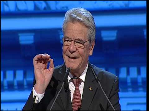 Deutscher Umweltpreis 2013 - Rede von Bundespräsident Joachim Gauck