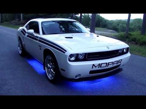 2010 Dodge Challenger R/T Classic with underglow lights from XKGlow!