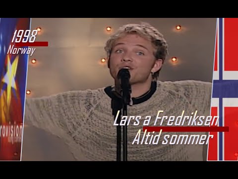 eurovision 1998 Norway 🇳🇴 Lars a Fredriksen - Altid sommer ᴴᴰ