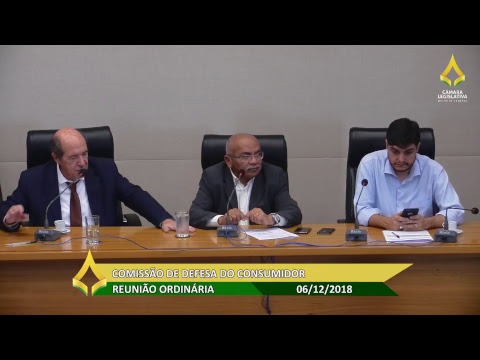 Reunião Ordinária - Comissão de Defesa do Consumidor - 06/12/2018