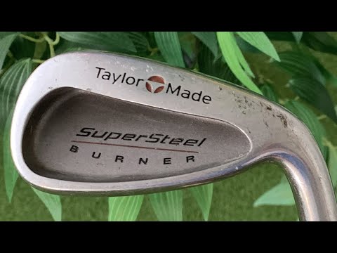 1999 Taylormade Burner Supersteel Irons - The Vintage Golfer