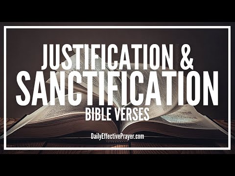 Bible Verses On Justification and Sanctification | Scriptures (Audio Bible) Video