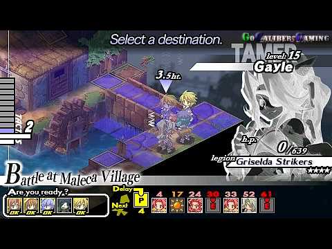 Gungnir PSP Walkthrough - Part 13 - Scene-05 - Battle at Maleca Village