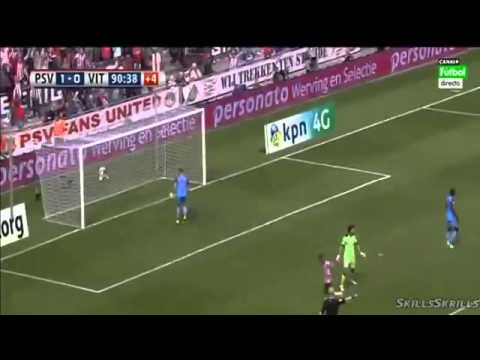 All Goals & Highlights PSV Eindhoven 2 0 Vitesse   31 08 2014 Erevidisie