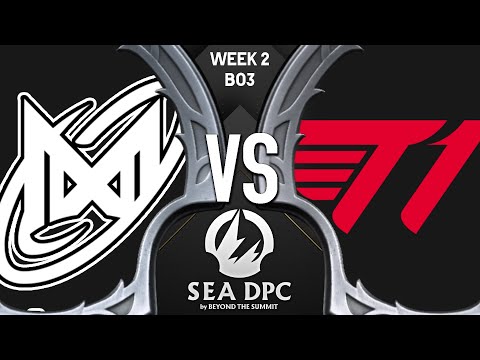 T1 vs NGX SEA - DPC SEA 2021/2022 Tour 2: Division I