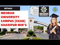 MEHRAN UNIVERSITY CAMPUS KHARIPUR MIR'S | MUET SZAB CAMPUS