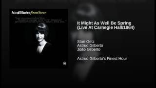 It Might As Well Be Spring (Live At Carnegie Hall/1964)