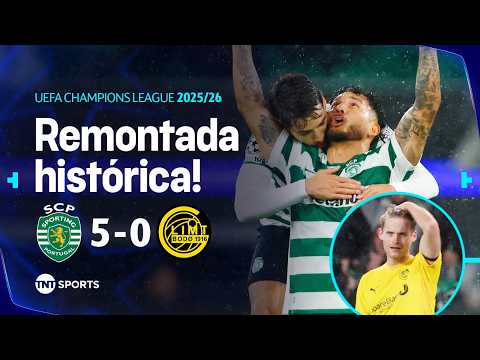 Gols e lances de Sporting x Bodö / Glimt