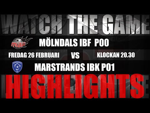 P00: Highligts Mölndals IBF P00 - Marstrand IBK P01