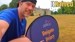 How fast can I run parkrun in the rain? | Reigate Priory parkrun in the rain | Runner's POV