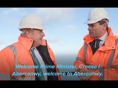 Prime Minister visits Penmaenmawr Quarry with Aberconwy MP Robin Millar