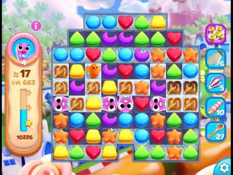 Cookie Jam Blast Level 663 - NO BOOSTERS 🍪 | SKILLGAMING ✔️