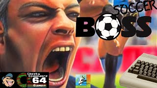 SOCCER BOSS – Commodore 64 (1987) | Peaksoft’s Classic Football Management Sim
