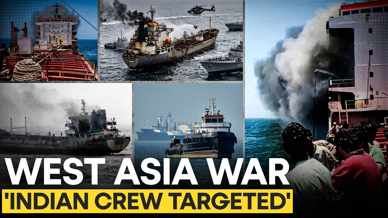 Gulf Shipping in Crisis: Indian Crew Ships Targeted In Back-To-Back Strikes | WION Originals