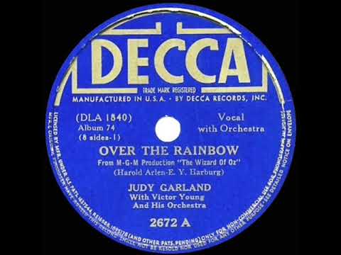 1939 OSCAR-WINNING SONG: Over The Rainbow - Judy Garland
