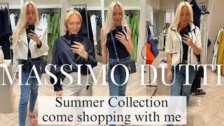 MASSIMO DUTTI HAUL TRY ON SUMMER COLLECTION | COME SHOPPING WITH ME TO MASSIMO DUTTI