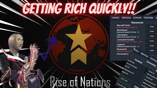 ROBLOX Rise of Nations - How to get rich quickly!!!