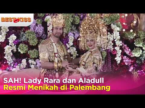 Sah Jadi Suami Istri, Pernikahan Lady Rara dan Aladull Digelar Secara Mewah dan Sakral | Best Kiss