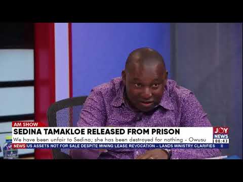 “We have been unfair to Sedina, she did not deserve to spend a second behind bars
