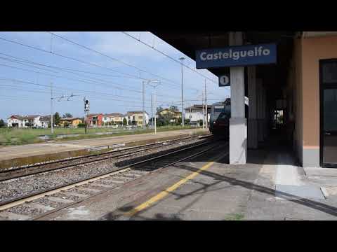 transito della e 405 013 a castelguelfo