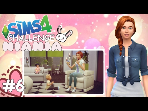 THE SIMS 4 Challenge NIANIA #6 - Dwa małe łobuziaki ♡