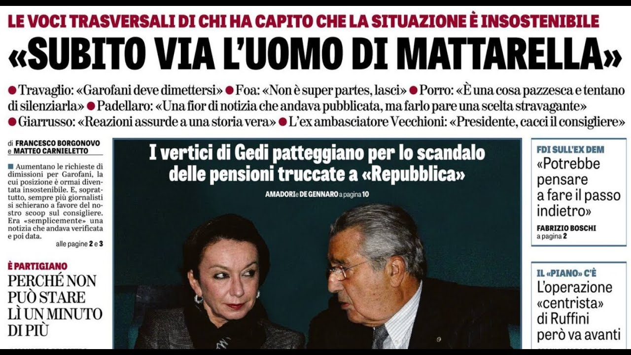 RASSEGNA STAMPA 21 NOVEMBRE 2025 QUOTIDIANI NAZIONALI ITALIANI  PRIME PAGINE DEI GIORNALI DI OGGI