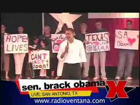 Obama: San Antonio, Texas