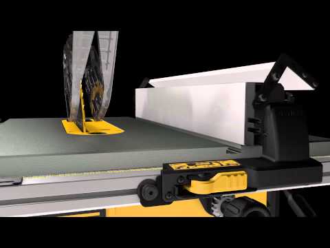 DeWalt pjovimo staklės DWE7492 video